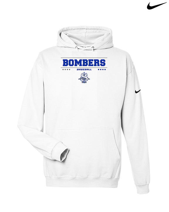Sayreville War Memorial HS Baseball Border - Nike Club Fleece Hoodie