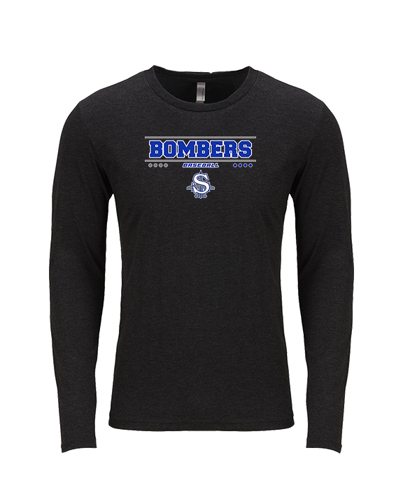 Sayreville War Memorial HS Baseball Border - Tri-Blend Long Sleeve