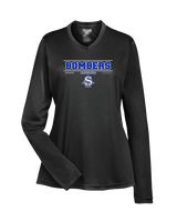 Sayreville War Memorial HS Baseball Border - Womens Performance Longsleeve