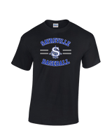 Sayreville War Memorial HS Baseball Curve - Cotton T-Shirt