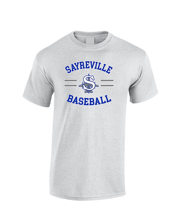 Sayreville War Memorial HS Baseball Curve - Cotton T-Shirt