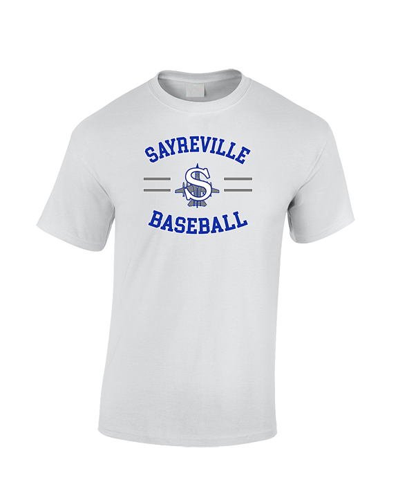 Sayreville War Memorial HS Baseball Curve - Cotton T-Shirt