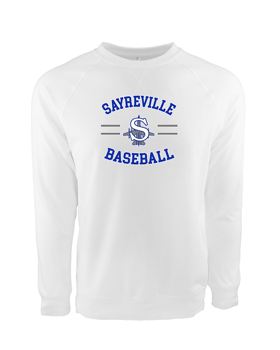 Sayreville War Memorial HS Baseball Curve - Crewneck Sweatshirt