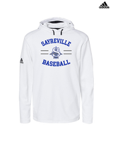 Sayreville War Memorial HS Baseball Curve - Mens Adidas Hoodie