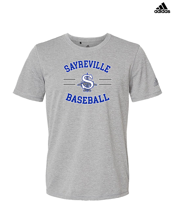 Sayreville War Memorial HS Baseball Curve - Mens Adidas Performance Shirt