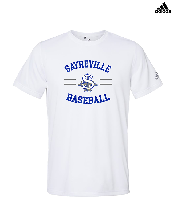 Sayreville War Memorial HS Baseball Curve - Mens Adidas Performance Shirt