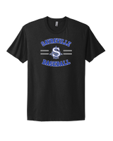 Sayreville War Memorial HS Baseball Curve - Mens Select Cotton T-Shirt