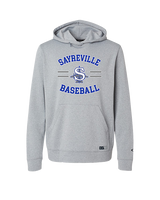Sayreville War Memorial HS Baseball Curve - Oakley Performance Hoodie
