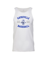 Sayreville War Memorial HS Baseball Curve - Tank Top