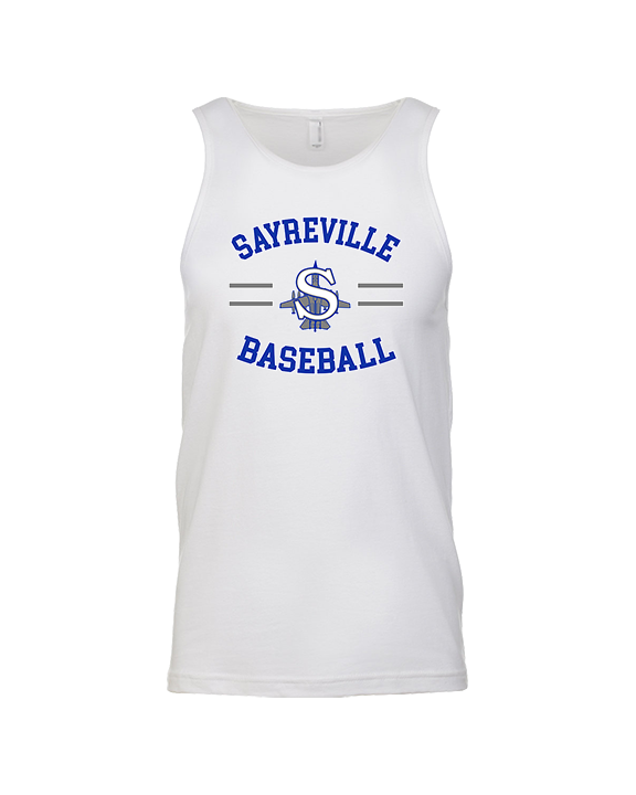 Sayreville War Memorial HS Baseball Curve - Tank Top