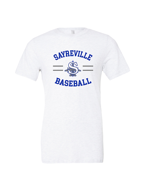 Sayreville War Memorial HS Baseball Curve - Tri-Blend Shirt