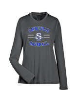 Sayreville War Memorial HS Baseball Curve - Womens Performance Longsleeve