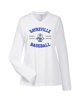 Sayreville War Memorial HS Baseball Curve - Womens Performance Longsleeve