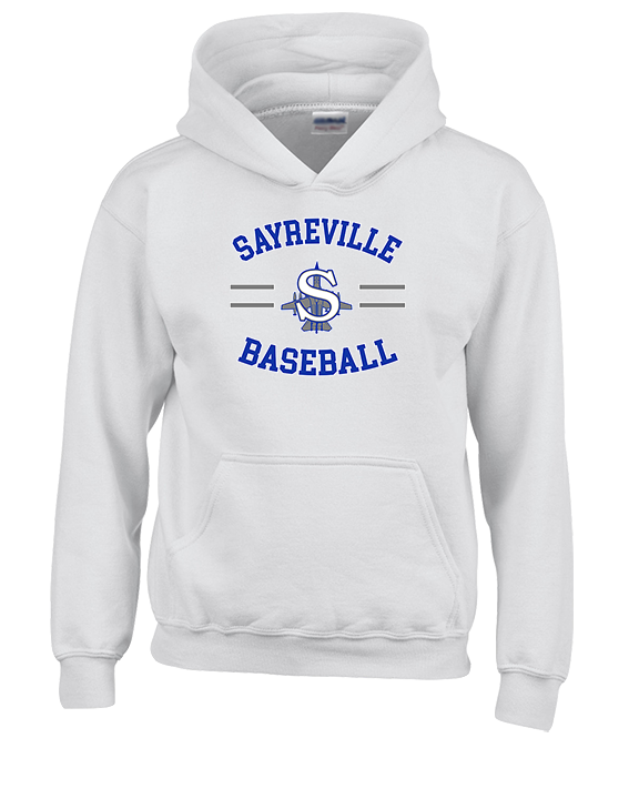Sayreville War Memorial HS Baseball Curve - Youth Hoodie