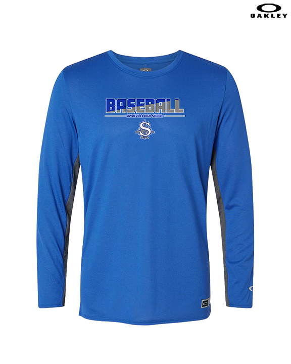 Sayreville War Memorial HS Baseball Cut - Mens Oakley Longsleeve