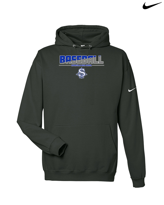 Sayreville War Memorial HS Baseball Cut - Nike Club Fleece Hoodie