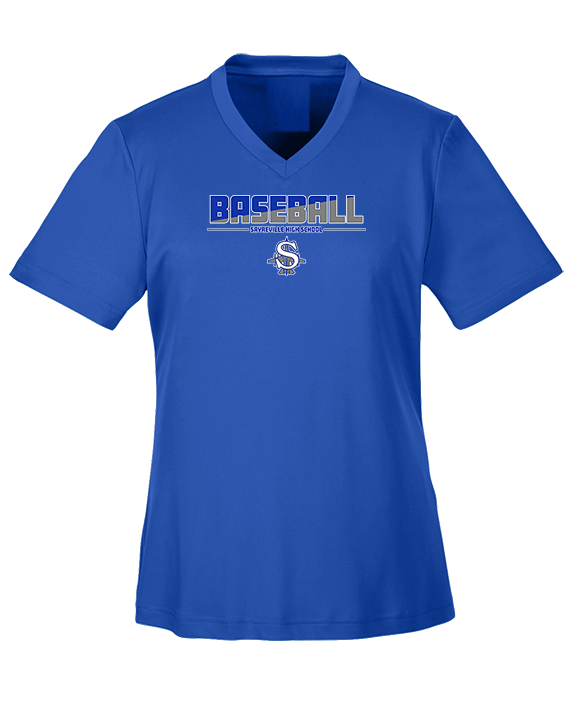 Sayreville War Memorial HS Baseball Cut - Womens Performance Shirt