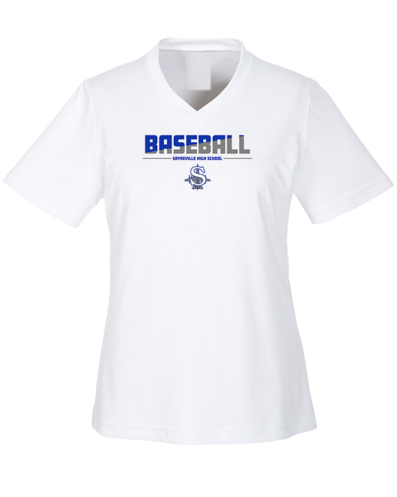 Sayreville War Memorial HS Baseball Cut - Womens Performance Shirt