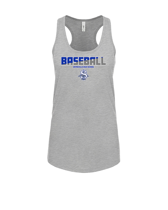 Sayreville War Memorial HS Baseball Cut - Womens Tank Top
