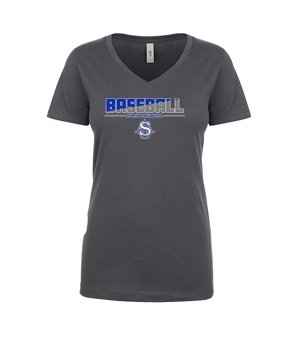 Sayreville War Memorial HS Baseball Cut - Womens Vneck