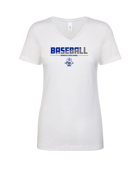 Sayreville War Memorial HS Baseball Cut - Womens Vneck