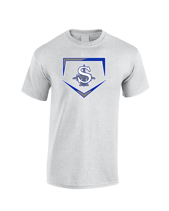 Sayreville War Memorial HS Baseball Plate - Cotton T-Shirt