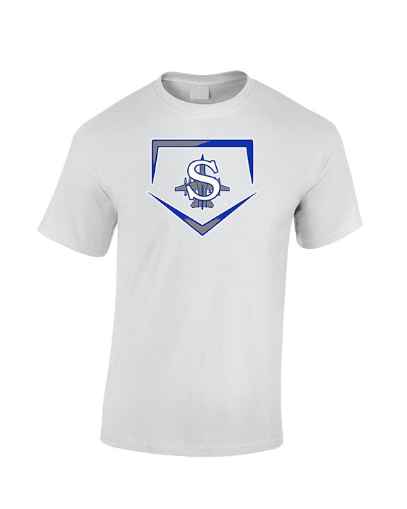 Sayreville War Memorial HS Baseball Plate - Cotton T-Shirt
