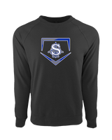 Sayreville War Memorial HS Baseball Plate - Crewneck Sweatshirt