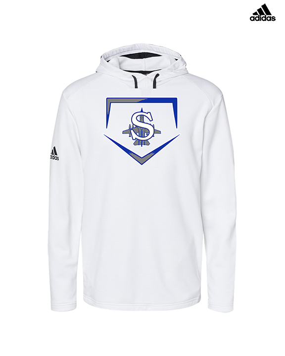 Sayreville War Memorial HS Baseball Plate - Mens Adidas Hoodie