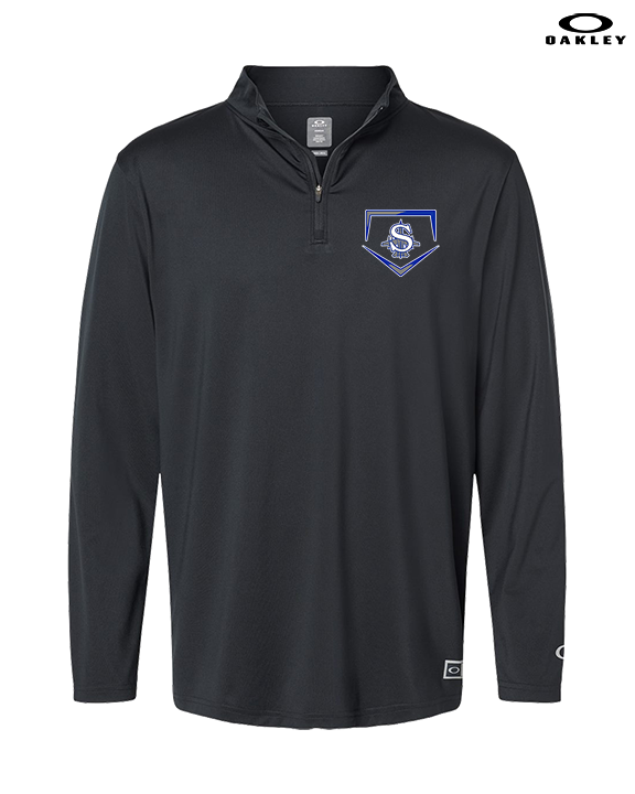 Sayreville War Memorial HS Baseball Plate - Mens Oakley Quarter Zip