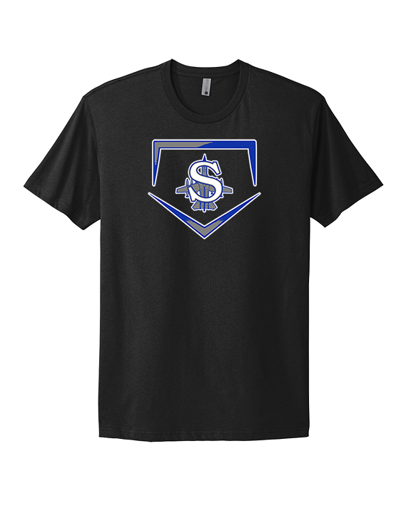 Sayreville War Memorial HS Baseball Plate - Mens Select Cotton T-Shirt