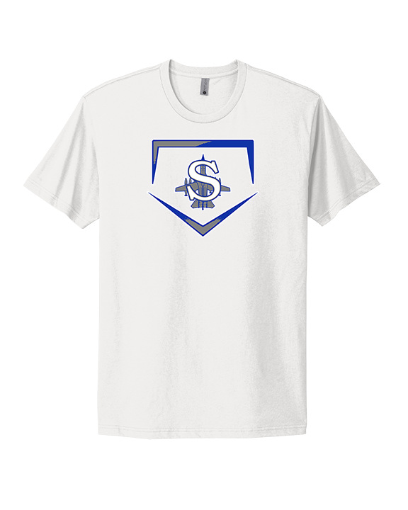 Sayreville War Memorial HS Baseball Plate - Mens Select Cotton T-Shirt