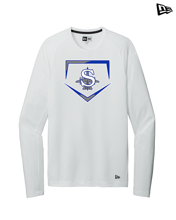Sayreville War Memorial HS Baseball Plate - New Era Performance Long Sleeve