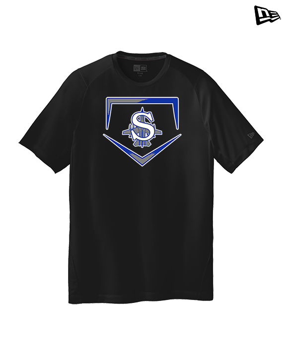 Sayreville War Memorial HS Baseball Plate - New Era Performance Shirt