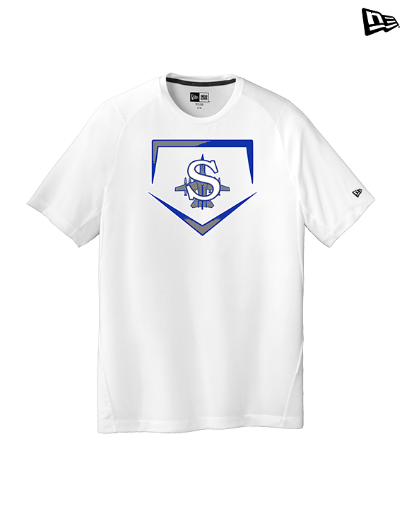 Sayreville War Memorial HS Baseball Plate - New Era Performance Shirt