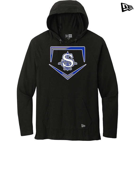 Sayreville War Memorial HS Baseball Plate - New Era Tri-Blend Hoodie