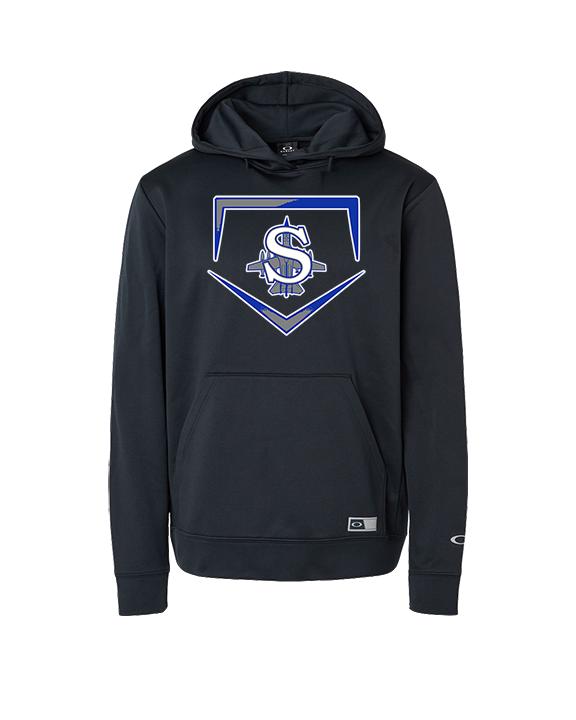 Sayreville War Memorial HS Baseball Plate - Oakley Performance Hoodie