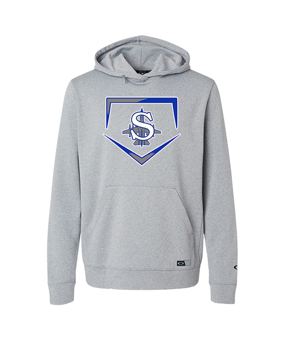Sayreville War Memorial HS Baseball Plate - Oakley Performance Hoodie