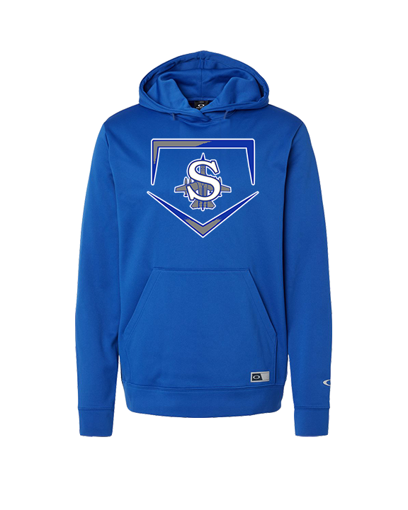 Sayreville War Memorial HS Baseball Plate - Oakley Performance Hoodie