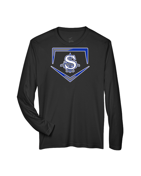 Sayreville War Memorial HS Baseball Plate - Performance Longsleeve