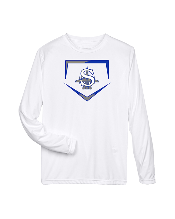Sayreville War Memorial HS Baseball Plate - Performance Longsleeve