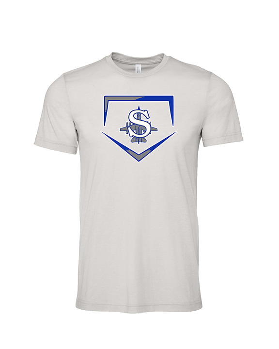 Sayreville War Memorial HS Baseball Plate - Tri-Blend Shirt