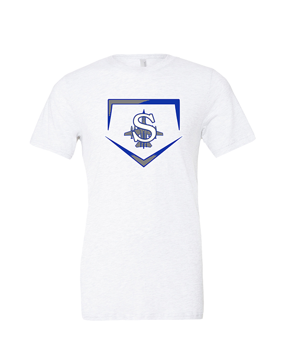 Sayreville War Memorial HS Baseball Plate - Tri-Blend Shirt