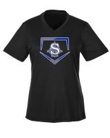Sayreville War Memorial HS Baseball Plate - Womens Performance Shirt