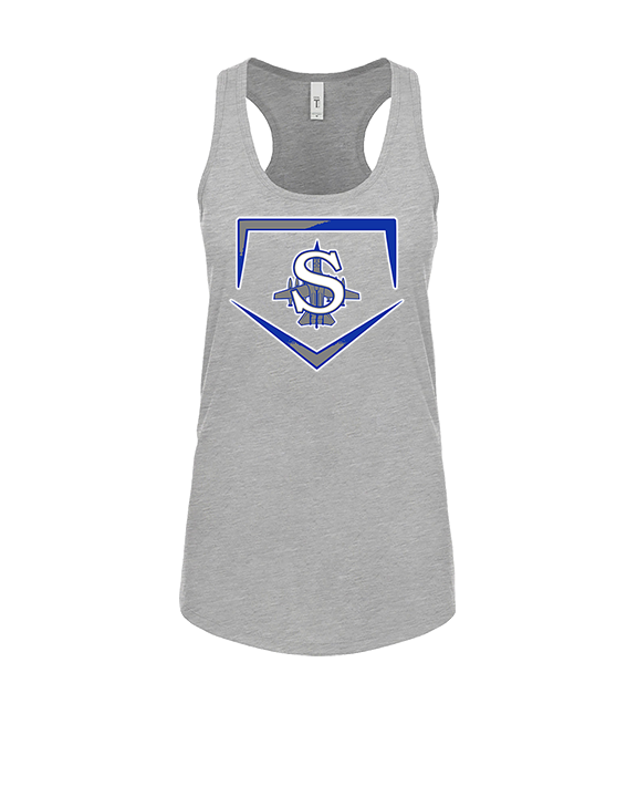 Sayreville War Memorial HS Baseball Plate - Womens Tank Top