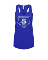 Sayreville War Memorial HS Baseball Plate - Womens Tank Top
