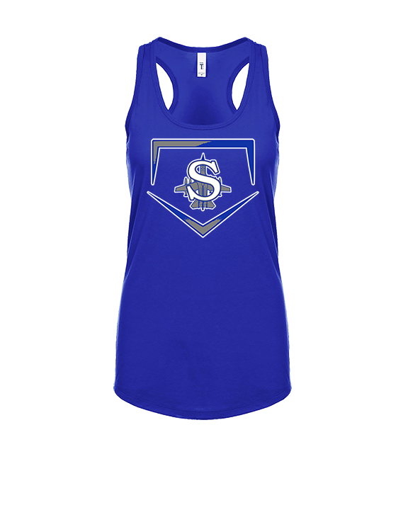 Sayreville War Memorial HS Baseball Plate - Womens Tank Top