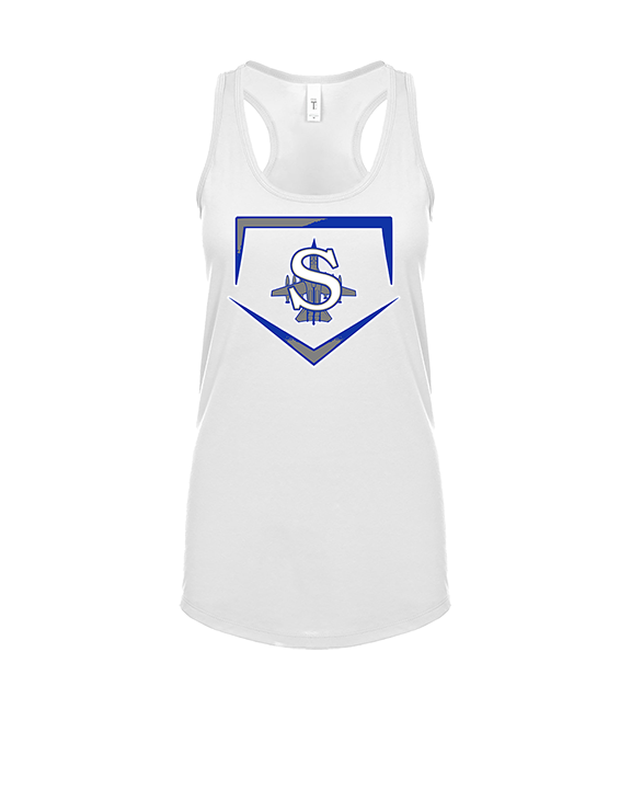 Sayreville War Memorial HS Baseball Plate - Womens Tank Top