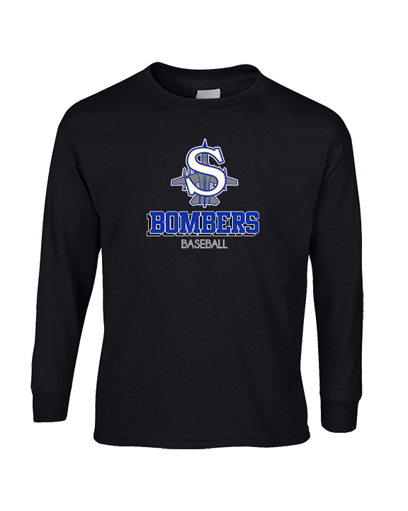 Sayreville War Memorial HS Baseball Shadow - Cotton Longsleeve