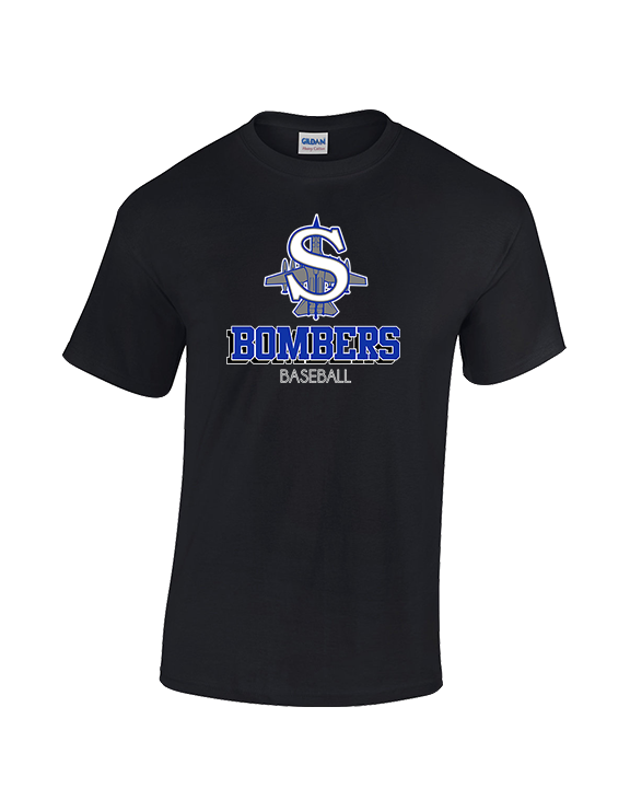 Sayreville War Memorial HS Baseball Shadow - Cotton T-Shirt